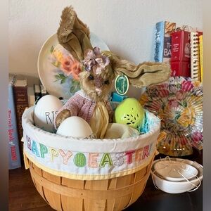 Vintage-Bearington Collection-Madeline bunny - large stand or sit Easter bunny